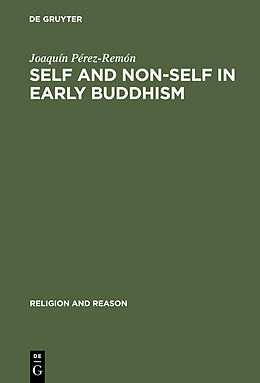 eBook (pdf) Self and Non-Self in Early Buddhism de Joaquín Pérez-Remón