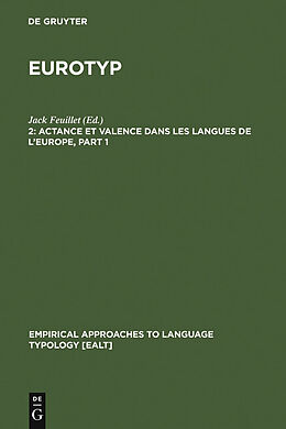 eBook (pdf) Eurotyp / Actance et Valence dans les Langues de l'Europe de 