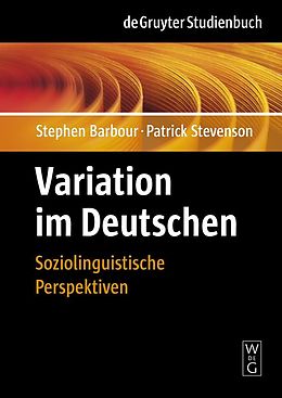 E-Book (pdf) Variation im Deutschen von Stephen Barbour, Patrick Stevenson