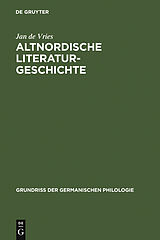 E-Book (pdf) Altnordische Literaturgeschichte von Jan de Vries
