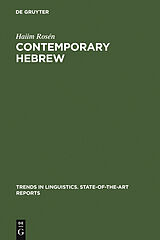 eBook (pdf) Contemporary Hebrew de Haiim Rosén