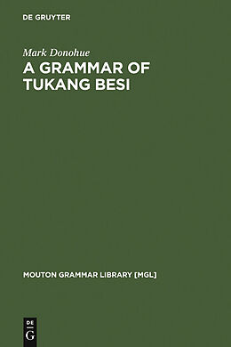 eBook (pdf) A Grammar of Tukang Besi de Mark Donohue