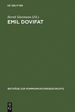PDF Emil Dovifat von 
