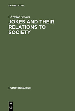 eBook (pdf) Jokes and their Relations to Society de Christie Davies