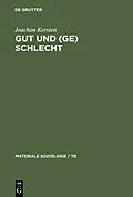 E-Book (pdf) Gut und (Ge)schlecht von Joachim Kersten