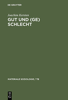 E-Book (pdf) Gut und (Ge)schlecht von Joachim Kersten
