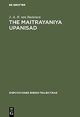 eBook (pdf) The Maitrayaniya Upanisad de J. A. B. van Buitenen