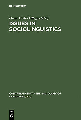 eBook (pdf) Issues in Sociolinguistics de 