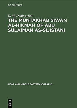 eBook (pdf) The Muntakhab Siwan Al-Hikmah of Abu Sulaiman As-Sijistani de 