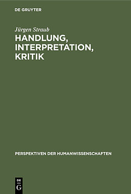 E-Book (pdf) Handlung, Interpretation, Kritik von Jürgen Straub