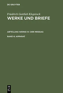 E-Book (pdf) Apparat von Friedrich Gottlieb Klopstock