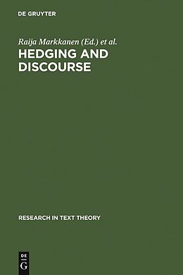 eBook (pdf) Hedging and Discourse de 