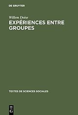 eBook (pdf) Expériences entre groupes de Willem Doise