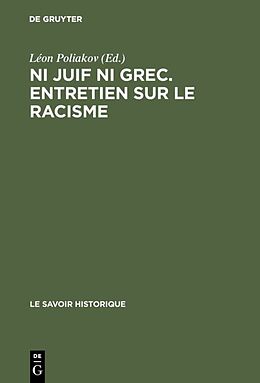 E-Book (pdf) Ni juif ni grec. Entretien sur le racisme von 