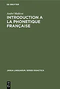 E-Book (pdf) Introduction a la Phonetique Française von André Malécot