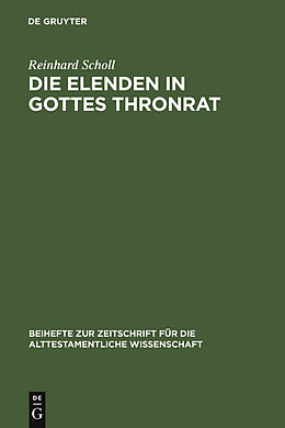 E-Book (pdf) Die Elenden in Gottes Thronrat von Reinhard Scholl