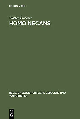 E-Book (pdf) Homo Necans von Walter Burkert