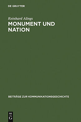 E-Book (pdf) Monument und Nation von Reinhard Alings