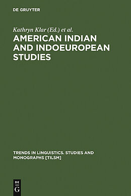 E-Book (pdf) American Indian and Indoeuropean Studies von 