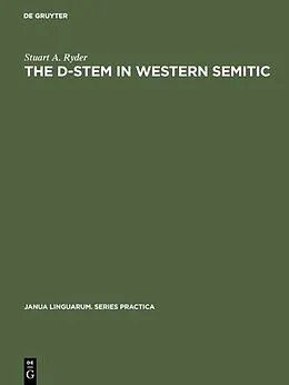 E-Book (pdf) The D-stem in Western Semitic von Stuart A. Ryder