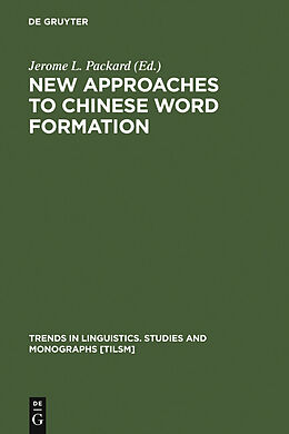 eBook (pdf) New Approaches to Chinese Word Formation de 