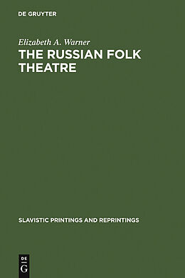 eBook (pdf) The Russian Folk Theatre de Elizabeth A. Warner