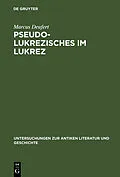 E-Book (pdf) Pseudo-Lukrezisches im Lukrez von Marcus Deufert