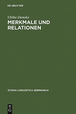 E-Book (pdf) Merkmale und Relationen von Ulrike Demske
