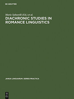 E-Book (pdf) Diachronic Studies in Romance Linguistics von 