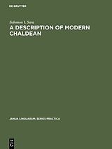 eBook (pdf) A Description of Modern Chaldean de Solomon I. Sara