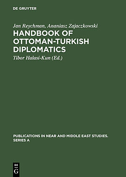 eBook (pdf) Handbook of Ottoman-Turkish Diplomatics de Jan Reychman, Ananiasz Zajaczkowski