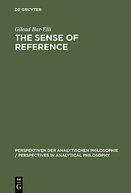 eBook (pdf) The Sense of Reference de Gilead Bar-Elli