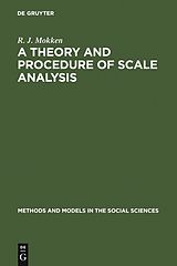eBook (pdf) A Theory and Procedure of Scale Analysis de R. J. Mokken