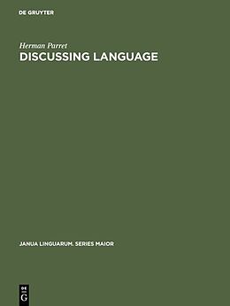 E-Book (pdf) Discussing Language von Herman Parret