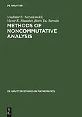 PDF Methods of Noncommutative Analysis von Vladimir E. Nazaikinskii, Victor E. Shatalov, Boris Yu. Sternin