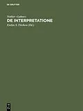 E-Book (pdf) De interpretatione von Notker