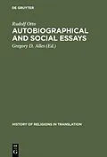 E-Book (pdf) Autobiographical and Social Essays von Rudolf Otto
