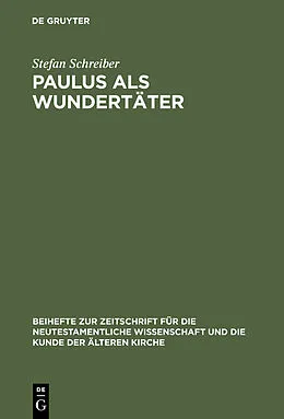 E-Book (pdf) Paulus als Wundertäter von Stefan Schreiber