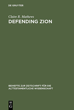 E-Book (pdf) Defending Zion von Claire R. Mathews