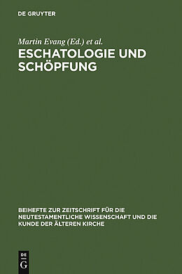 E-Book (pdf) Eschatologie und Schöpfung von 