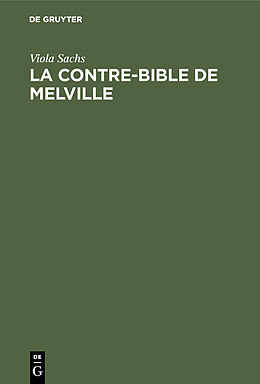 E-Book (pdf) La contre-bible de Melville von Viola Sachs
