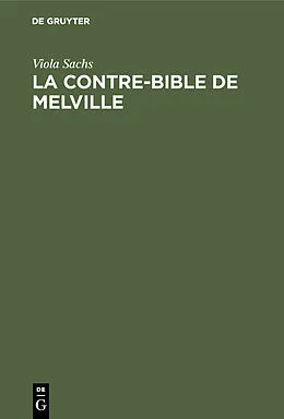 E-Book (pdf) La contre-bible de Melville von Viola Sachs