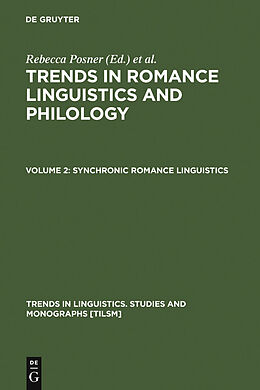 E-Book (pdf) Synchronic Romance Linguistics von 
