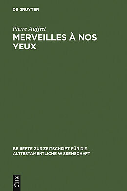 E-Book (pdf) Merveilles à nos yeux von Pierre Auffret