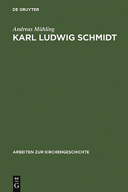 E-Book (pdf) Karl Ludwig Schmidt von Andreas Mühling
