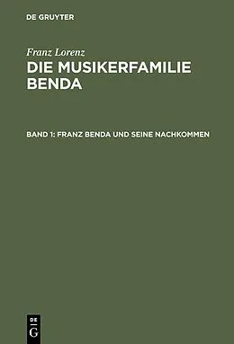 E-Book (pdf) Franz Benda und seine Nachkommen von Franz Lorenz