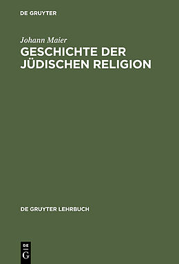 E-Book (pdf) Geschichte der jüdischen Religion von Johann Maier