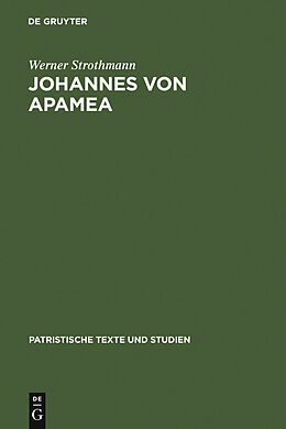 E-Book (pdf) Johannes von Apamea von Werner Strothmann