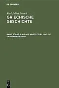E-Book (pdf) Bis auf Aristoteles und die Eroberung Asiens von Karl Julius Beloch