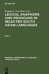 eBook (pdf) Lexical Anaphors and Pronouns in Selected South Asian Languages: de 